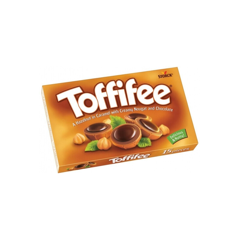Caramel candy box "Toffifee"