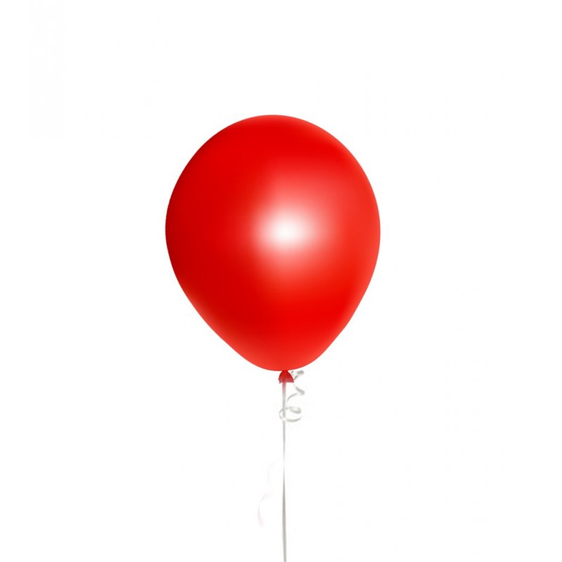 Red helium balloons